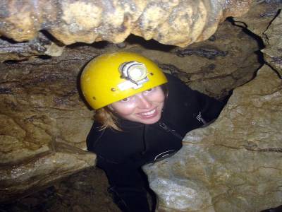 Speleo dans les grottes