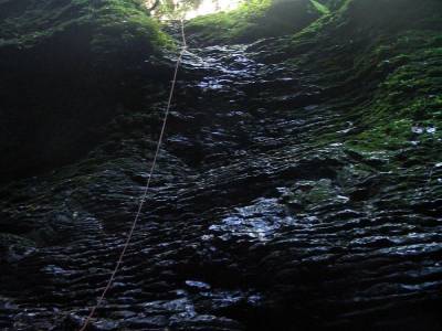 Speleo dans les grottes