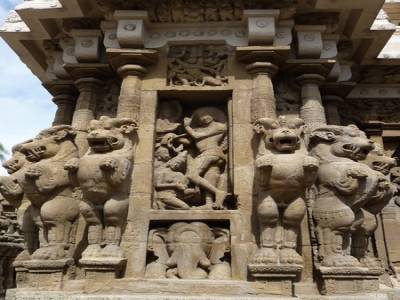 Kanchipuram - Kailashanatha temple