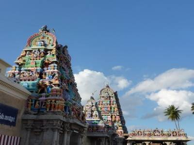 Temple "privee" a Chettinad