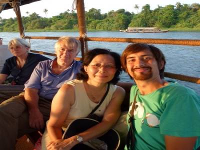 Tour pour le couche de soleil