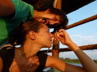 Tour pour le couche de soleil