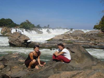 Devnt la cascade de Pha Peng