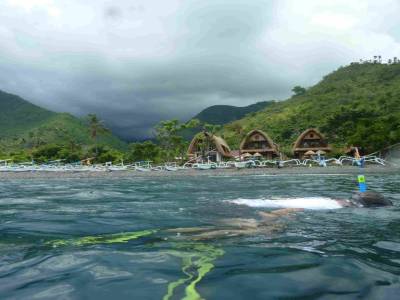 Snorkeling sur l'épave d'un bateau japonais (6)