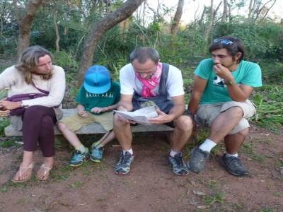 Questions sur Auroville lors de notre tour
