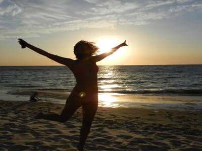 Sunset à Cottlesloe beach