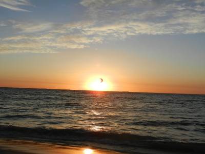 Sunset à Cottlesloe beach