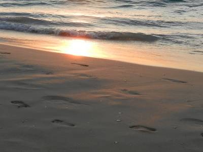 Sunset à Cottlesloe beach