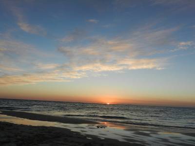 Sunset à Cottlesloe beach
