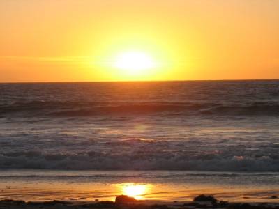 Sunset in Mullaloo beach