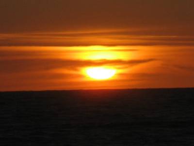 Sunset in Mullaloo beach