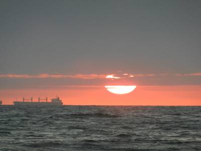 1er coucher de soleil de 2012 à Cottlesloe