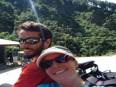 Sur le toit du jeepney