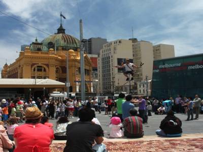 Y'a de l'action à Melbourne!!