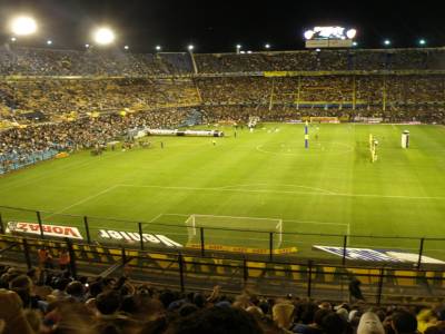 Match de foot a la Boca... chaud chaud!!!