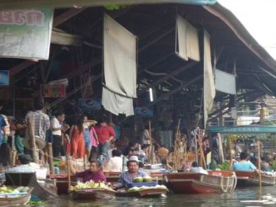 Marche flottant Damnoen Saduak