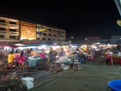 Night food market - Cha-am