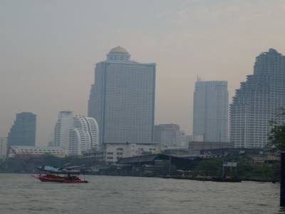 Vue de la Chao Phraya