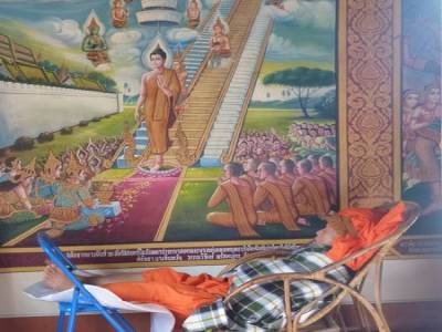 Wat Chiang Man - Le plus vieux.... on dirait pas...