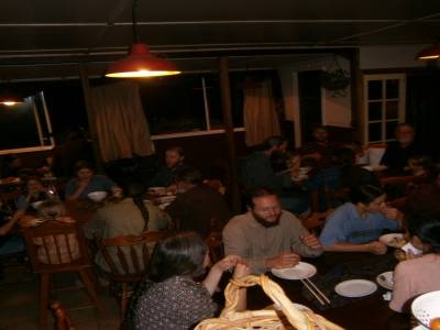 repas du soir a la "ferme"