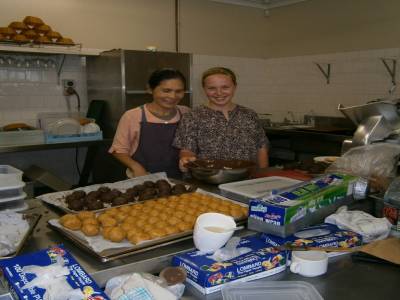 fabrication de peanuts butter balls