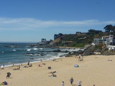 la playa