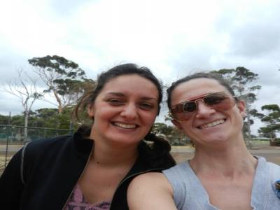 Avec Laeti, amie de Paris !