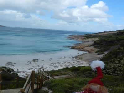 Poupette on Blue Heaven beach