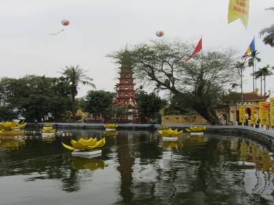 Pagode Quan Thanh, près du lac de l'Ouest