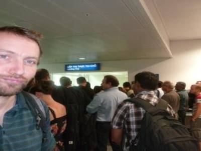 La galère des visas à l'arrivée...