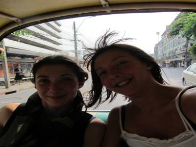 1ere balade en Tuk Tuk