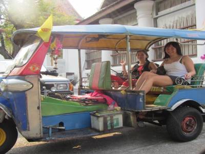 Le Tuk tuk qui nous a conduit cet a-m