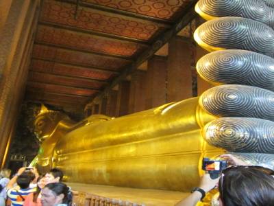 Bouddha couché au Wat Pho