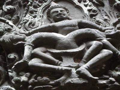 Detail du Wat Phou
