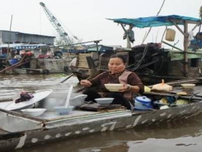 Le Marche flottant de Can Tho sur le Mekong