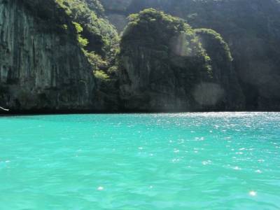 eaux paradisiaques...