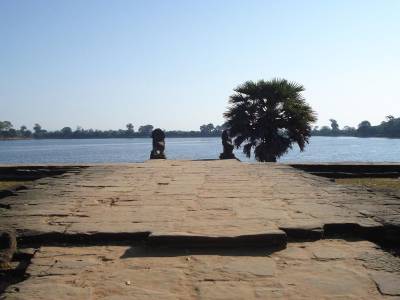 Sras Srang : bassin des ablutions