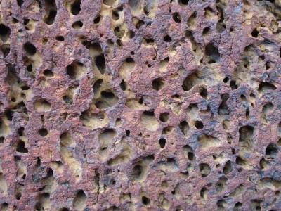 Detail de laterite au temple Pre Rup
