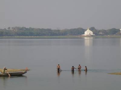 Amarapura - Pont U Bein (en tek)