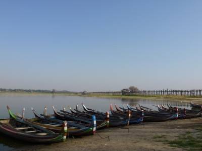 Amarapura - Pont U Bein (en tek)