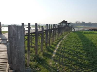 Amarapura - Pont U Bein (en tek)