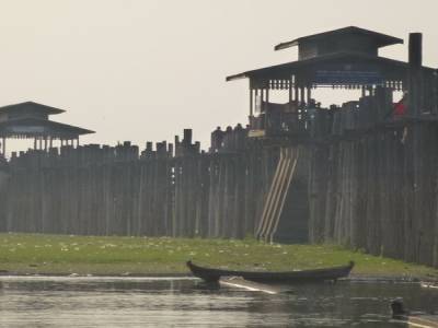 Amarapura - Pont U Bein (en tek)