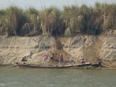 Recolte de sable