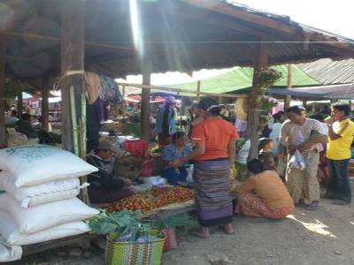 Lac Inle - Marche de Maing Thauk