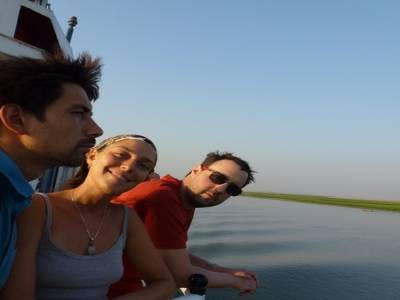 en route pour Bagan sur l'Ayeyarwady