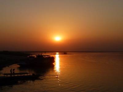 en route pour Bagan sur l'Ayeyarwady