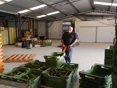 Stockage dans la cool room