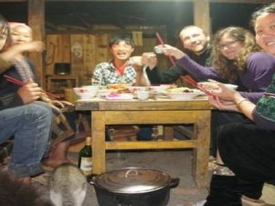 Dans une famille Dao, en randonnée à Sapa