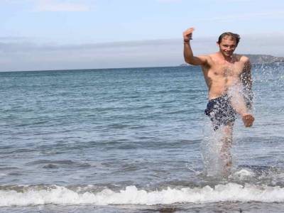 Première baignade en NZ et premiers essais du Canon 1000D