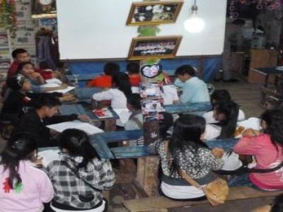 Ecole d'anglais au Laos